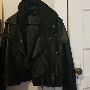 Blanc NYC faux leather jacket